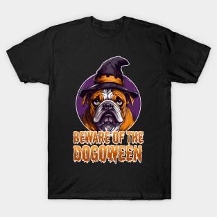 Beware the Dogoween Witch Pup! T-Shirt